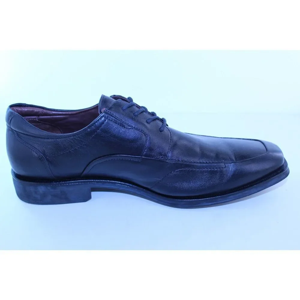 Johnston & Murphy Black Leather Dress Oxfords 11 M